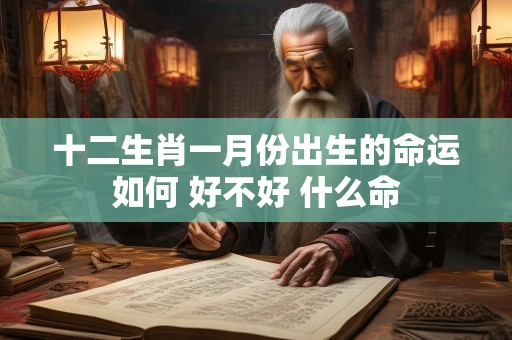 十二生肖一月份出生的命运如何 好不好 什么命