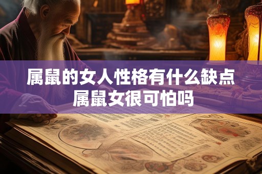 属鼠的女人性格有什么缺点 属鼠女很可怕吗