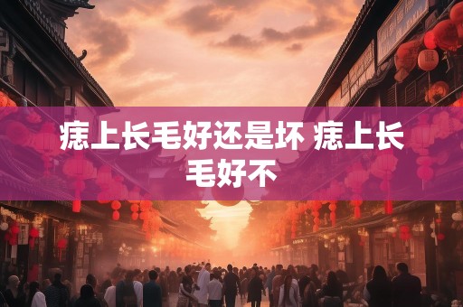 痣上长毛好还是坏 痣上长毛好不