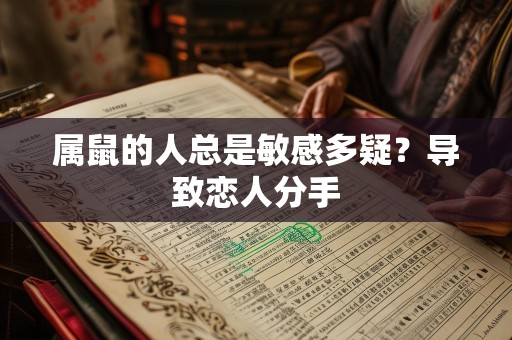 属鼠的人总是敏感多疑？导致恋人分手