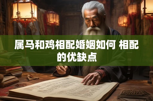 属马和鸡相配婚姻如何 相配的优缺点