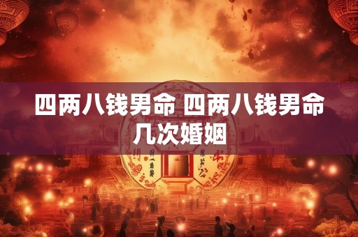 四两八钱男命 四两八钱男命几次婚姻