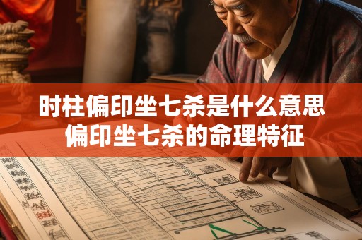 时柱偏印坐七杀是什么意思 偏印坐七杀的命理特征