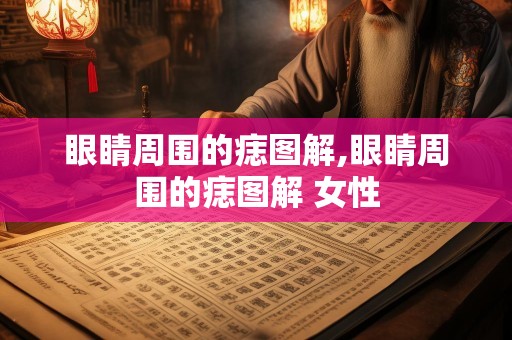 眼睛周围的痣图解,眼睛周围的痣图解 女性