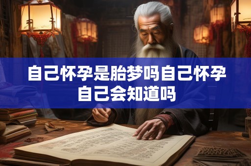 自己怀孕是胎梦吗自己怀孕自己会知道吗