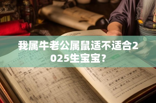 我属牛老公属鼠适不适合2025生宝宝？