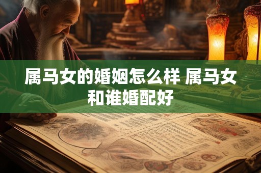 属马女的婚姻怎么样 属马女和谁婚配好