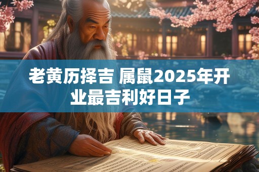 老黄历择吉 属鼠2025年开业最吉利好日子