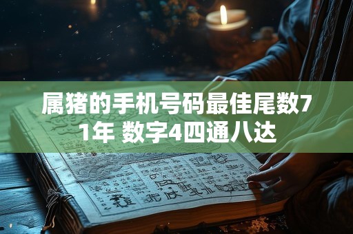 属猪的手机号码最佳尾数71年 数字4四通八达