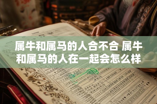 属牛和属马的人合不合 属牛和属马的人在一起会怎么样