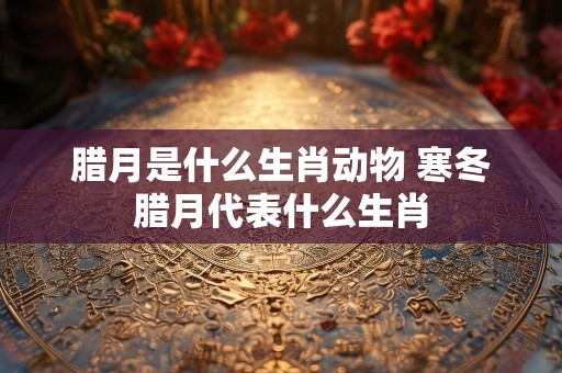 腊月是什么生肖动物 寒冬腊月代表什么生肖