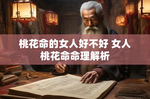 桃花命的女人好不好 女人桃花命命理解析