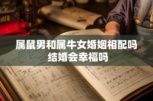 属鼠男和属牛女婚姻相配吗 结婚会幸福吗