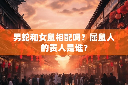 男蛇和女鼠相配吗？属鼠人的贵人是谁？