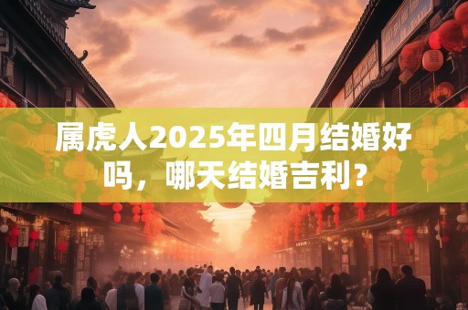 属虎人2025年四月结婚好吗，哪天结婚吉利？