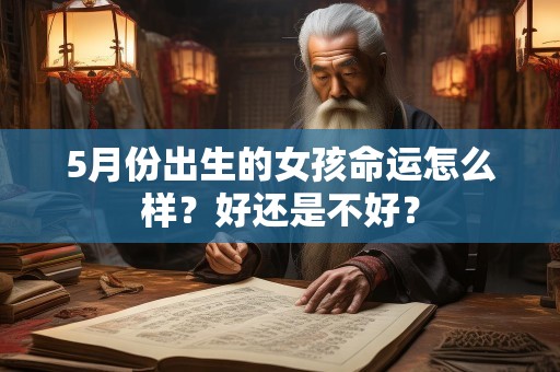 5月份出生的女孩命运怎么样？好还是不好？