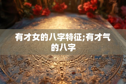 有才女的八字特征;有才气的八字