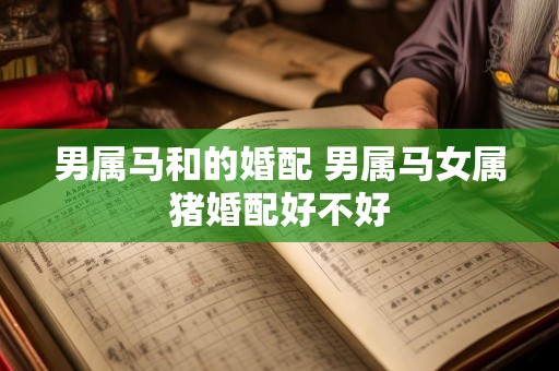 男属马和的婚配 男属马女属猪婚配好不好