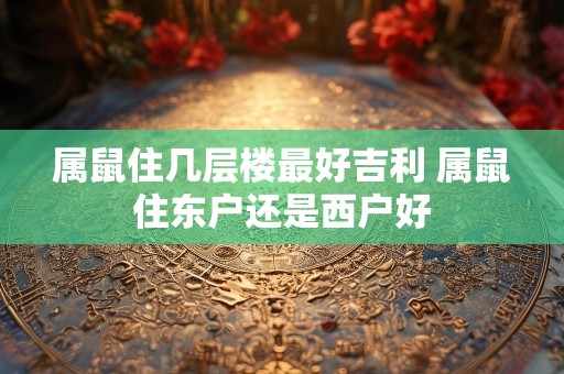 属鼠住几层楼最好吉利 属鼠住东户还是西户好