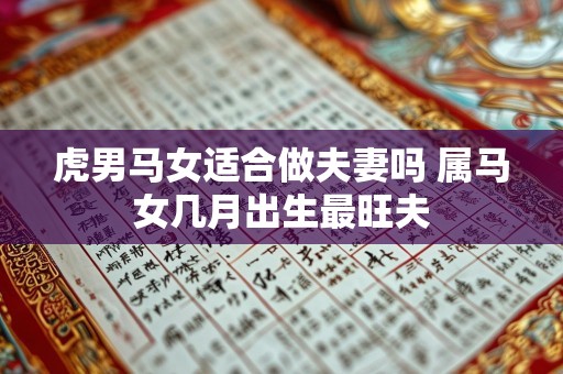 虎男马女适合做夫妻吗 属马女几月出生最旺夫