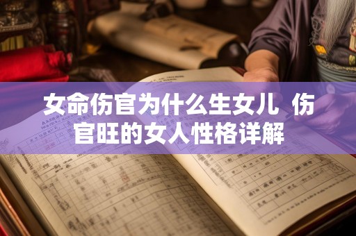 女命伤官为什么生女儿  伤官旺的女人性格详解