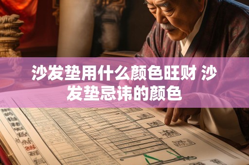 沙发垫用什么颜色旺财 沙发垫忌讳的颜色