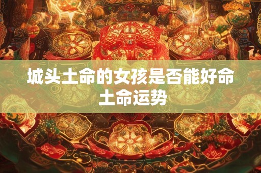 城头土命的女孩是否能好命 土命运势