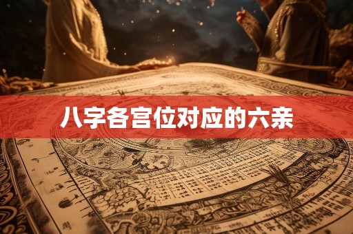八字各宫位对应的六亲