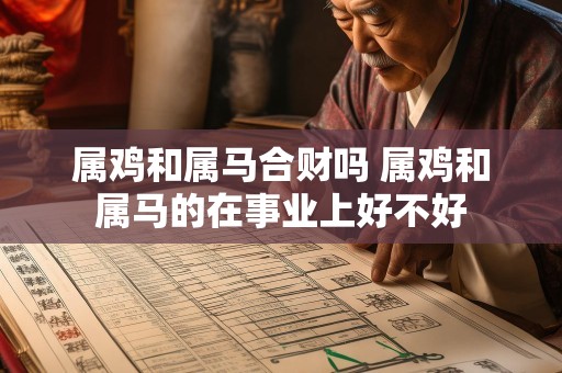 属鸡和属马合财吗 属鸡和属马的在事业上好不好