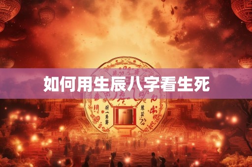 如何用生辰八字看生死