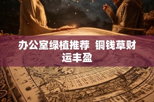 办公室绿植推荐  铜钱草财运丰盈