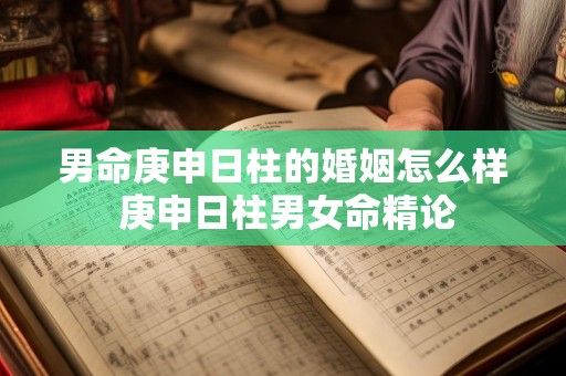 男命庚申日柱的婚姻怎么样 庚申日柱男女命精论