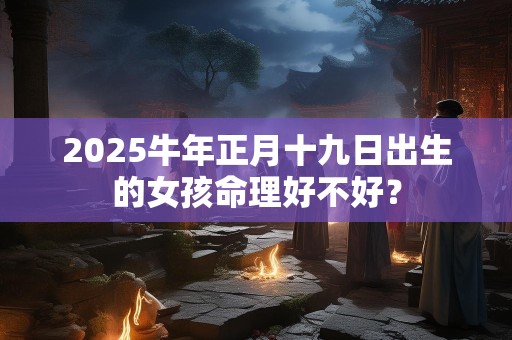 2025牛年正月十九日出生的女孩命理好不好？