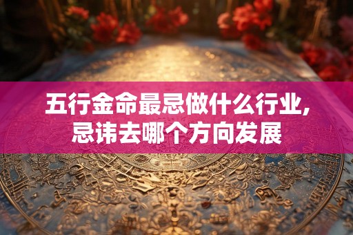 五行金命最忌做什么行业,忌讳去哪个方向发展