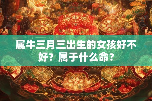 属牛三月三出生的女孩好不好？属于什么命？