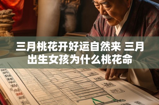 三月桃花开好运自然来 三月出生女孩为什么桃花命