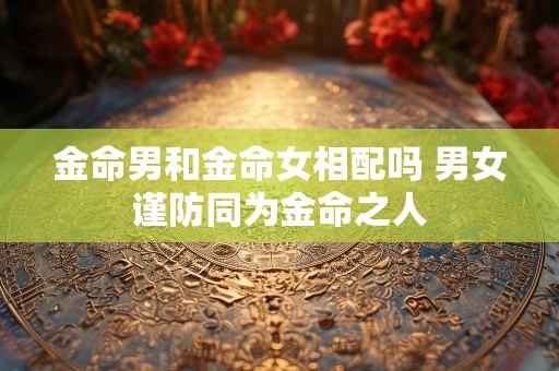 金命男和金命女相配吗 男女谨防同为金命之人