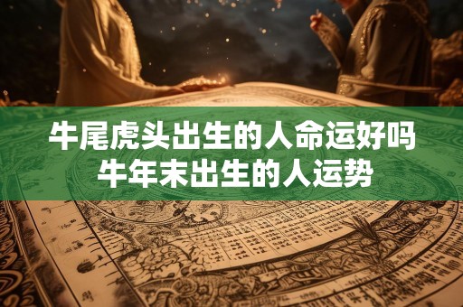 牛尾虎头出生的人命运好吗 牛年末出生的人运势