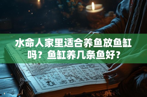 水命人家里适合养鱼放鱼缸吗？鱼缸养几条鱼好？