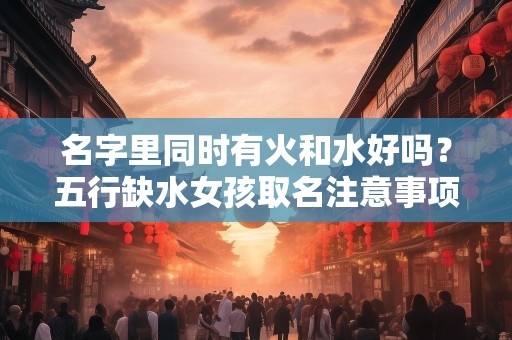 名字里同时有火和水好吗？五行缺水女孩取名注意事项