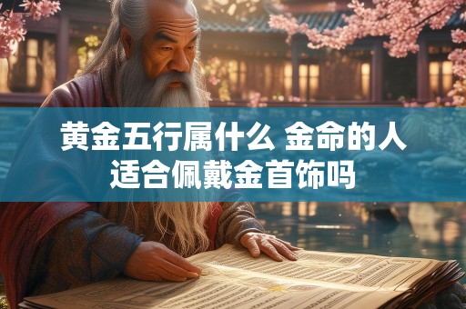 黄金五行属什么 金命的人适合佩戴金首饰吗