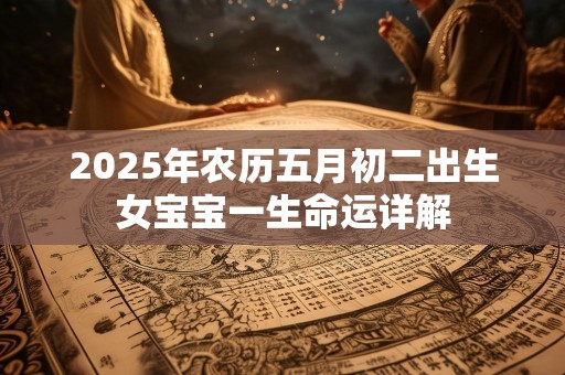 2025年农历五月初二出生女宝宝一生命运详解
