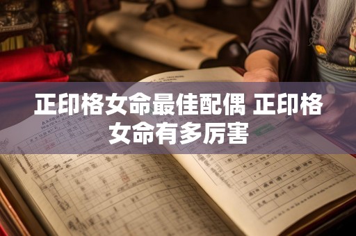 正印格女命最佳配偶 正印格女命有多厉害