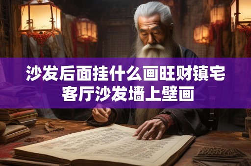 沙发后面挂什么画旺财镇宅 客厅沙发墙上壁画