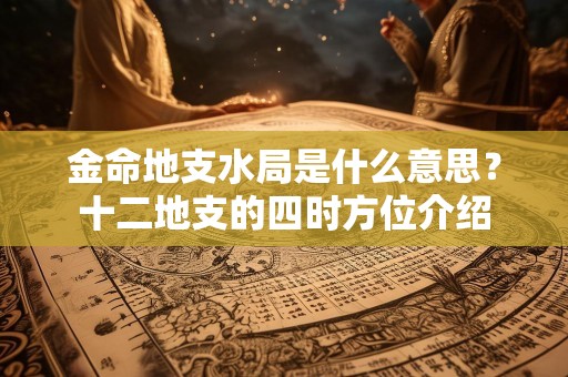 金命地支水局是什么意思？十二地支的四时方位介绍