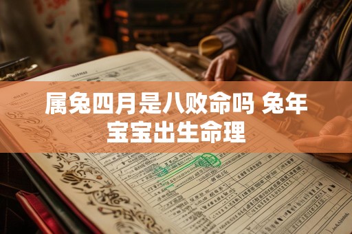 属兔四月是八败命吗 兔年宝宝出生命理