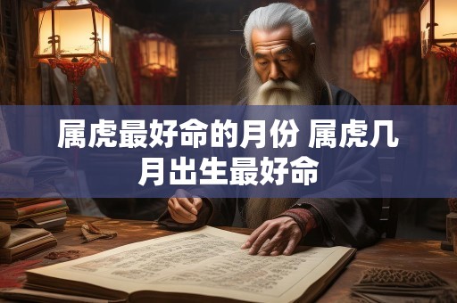 属虎最好命的月份 属虎几月出生最好命
