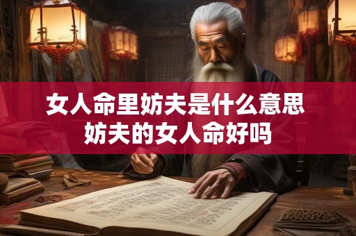 女人命里妨夫是什么意思 妨夫的女人命好吗