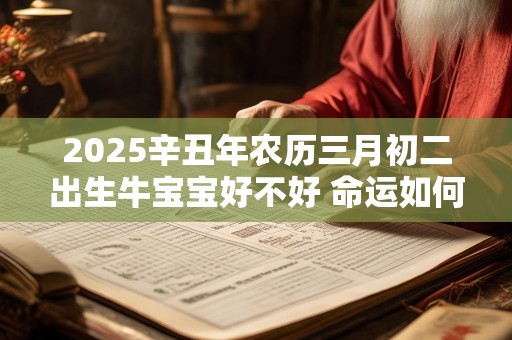 2025辛丑年农历三月初二出生牛宝宝好不好 命运如何