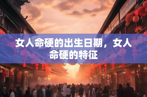 女人命硬的出生日期，女人命硬的特征